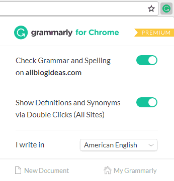 Grammarly For Chrome