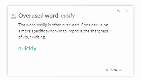 Grammarly Vocabulary