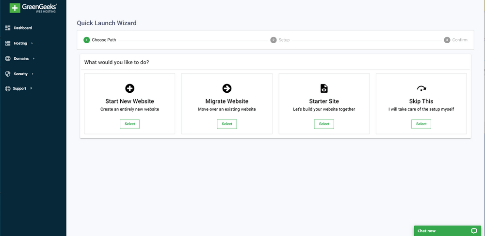 GreenGeeks Quick Launch Wizard: Step by Step Set Up Your Blog in 2022 9