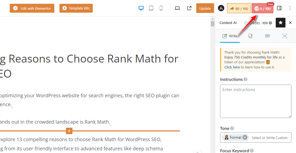 Rank Math Content AI Review: Maximizing Your Content's Potential 4